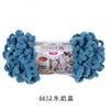 5 Stück 100g/Rolle Flauschiges Fingerloop-Garn Ohne Nadeln Polyester Dickes Riesen-Chenille-Garn für Handgestrickte Decken Schals