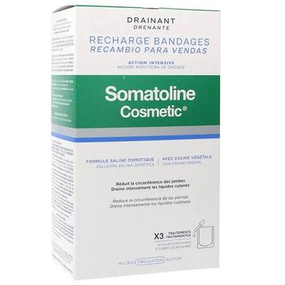 Somatoline Drainage Refill Bandages Shock Reducing Action 6 Units