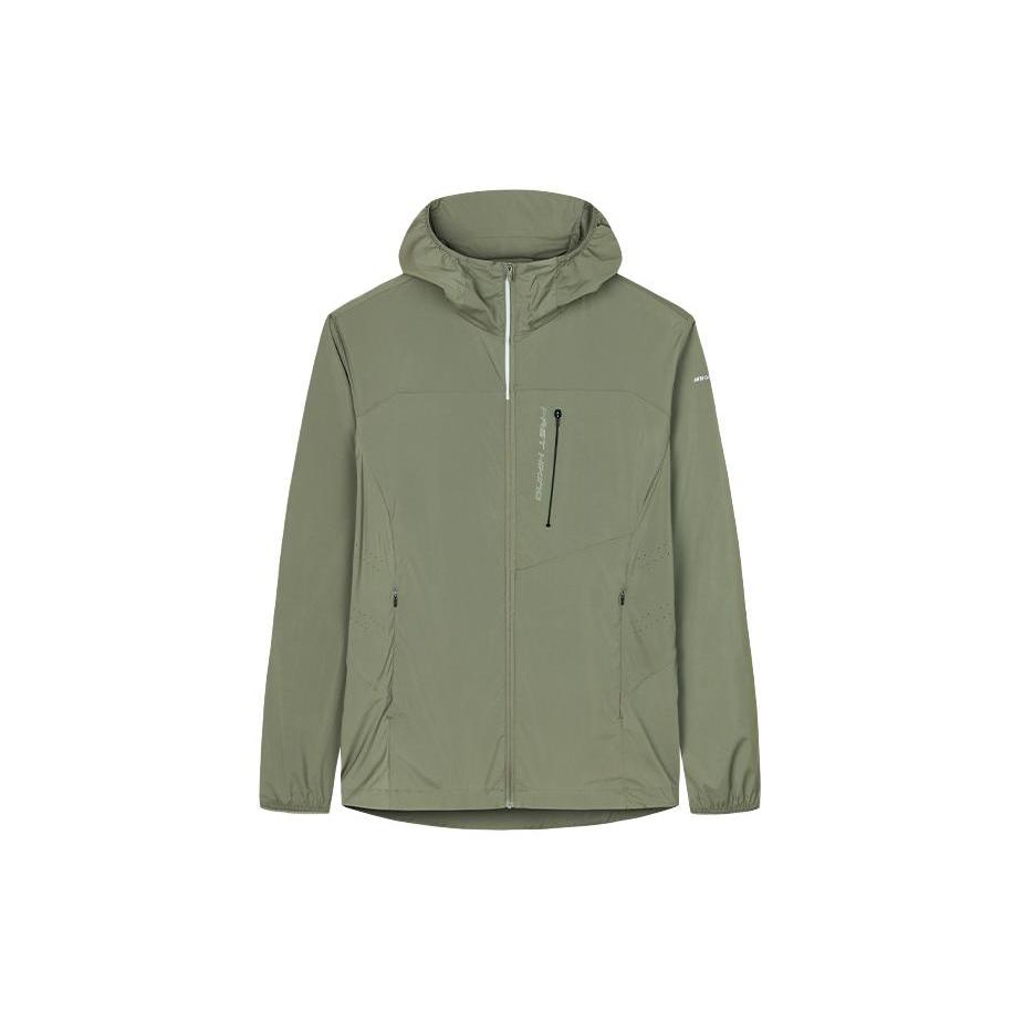 Anta Outdoor Collection Trench Coat Men s Murky Olive Green 152420613-2 XL