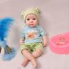13inch Can Open Mouth Full Body Solid Silicone Bettie Reborn Girl Doll Soft Touch Handmade Reborn Corpo De Silicone
