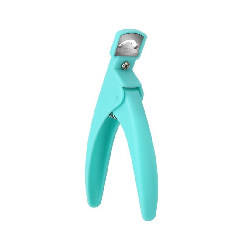 

1 шт. U-образные накладные типсы для дизайна ногтей, маникюрные кусачки для ногтей ZH зелёный