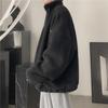 Lamb's Fleece Jacket Pánské modely Podzimní a Zimní korejská verze Volné Hezké Pánské Zimní Plus Silná Bunda