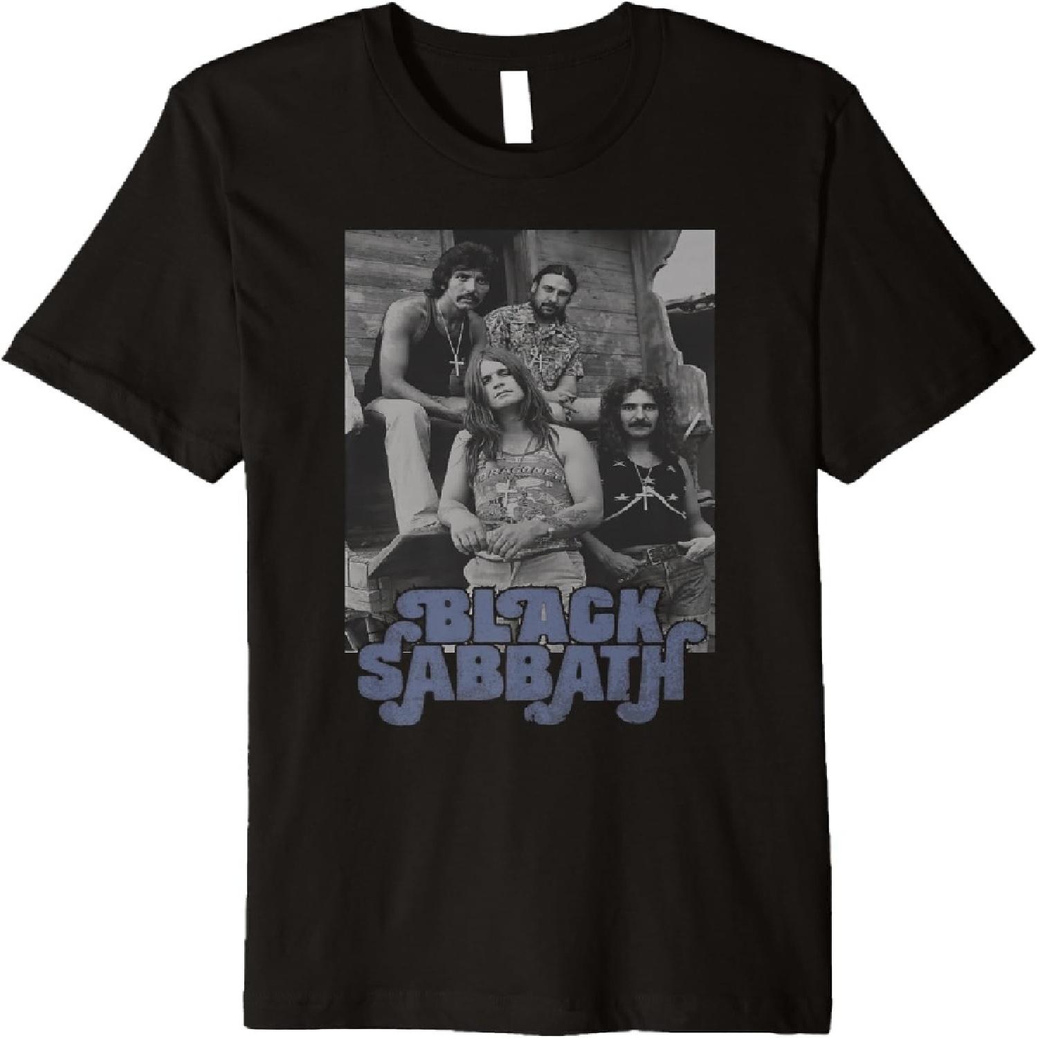 Футболка с ретро-фото Black Sabbath Премиум футболка S