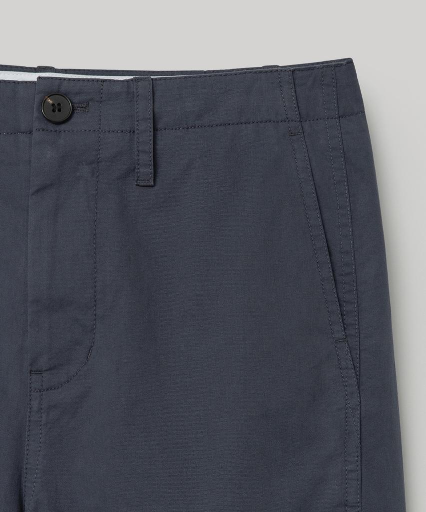 ANOTHER OFFICE WOMEN W. Peachskin Curved Pants (Faded Navy)