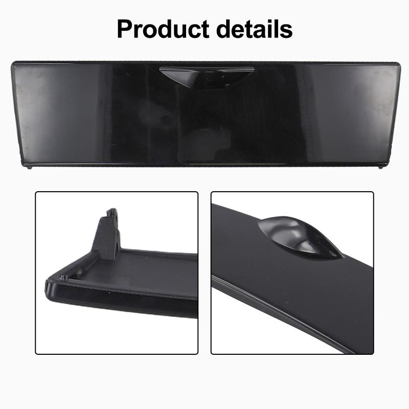 Console Storage Box Panel Cover Waterproof Black Direct Replacement Dustproof 55520-02090 Elegant Design Exquisite New