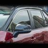 Car  Rearview Side Mirror Cover Fit For Toyota RAV4 XA50      2024 Wing Cap Rear View Case Trim Carbon Fiber