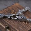 Celtic Wolf Necklace Viking Vegetarian Talisman Spear Pendant Norwegian Talisman Anchor Stainless Steel King Chain Jewelry