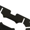 Black Car Front Console Cup Holder Tab Foam Sheet Fits For Honda Pilot 2009-2015