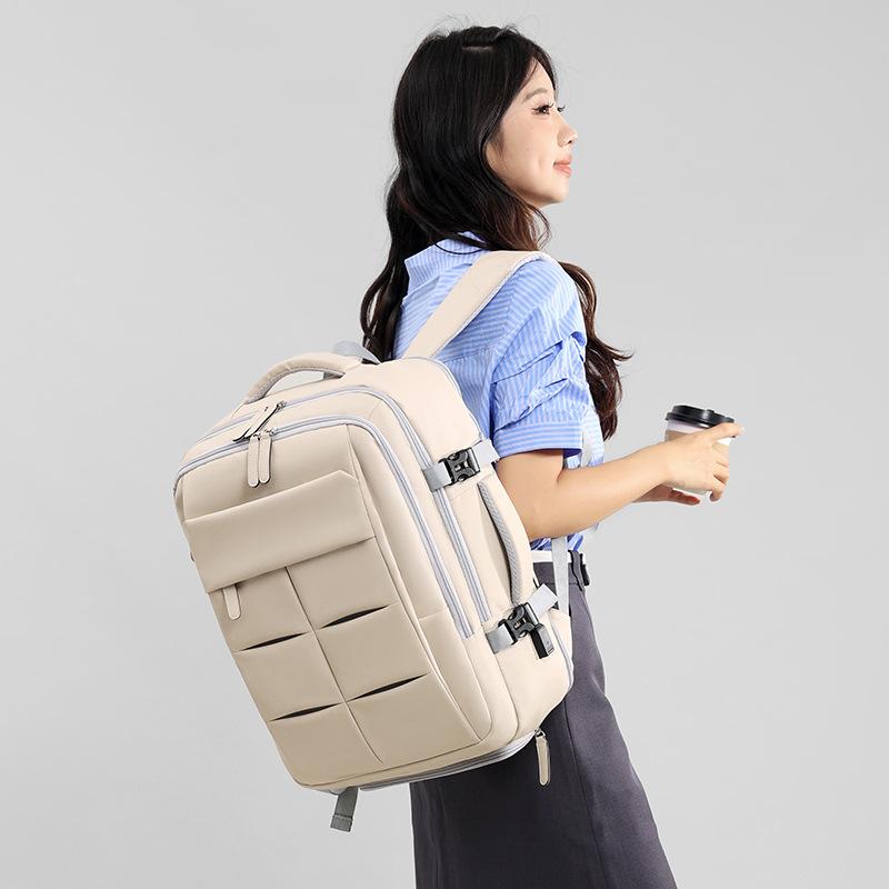 Large-capacity Business Backpack, Expandable Shockproof Storage Backpack, Business Trip Storage Bag, Travel Bag, Student Schoolbag