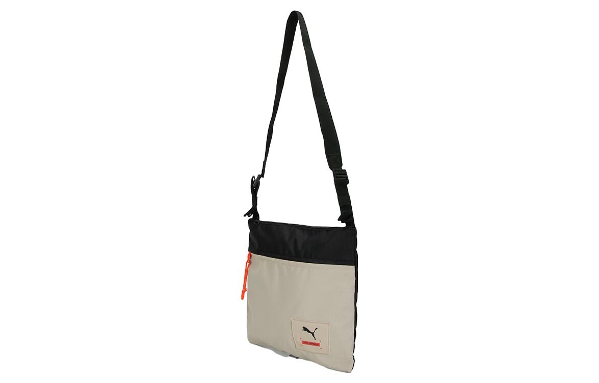 PUMA Fabric Crossbody Bags Unisex Umber & Black 078921-02