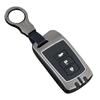 Toyota Exclusive Key Case Smart Key Case Key Cover Zinc Alloy Silicone 3 Buttons Full Protection Suitable for TOYOTA Harrier 60 Series Noah 80 Series