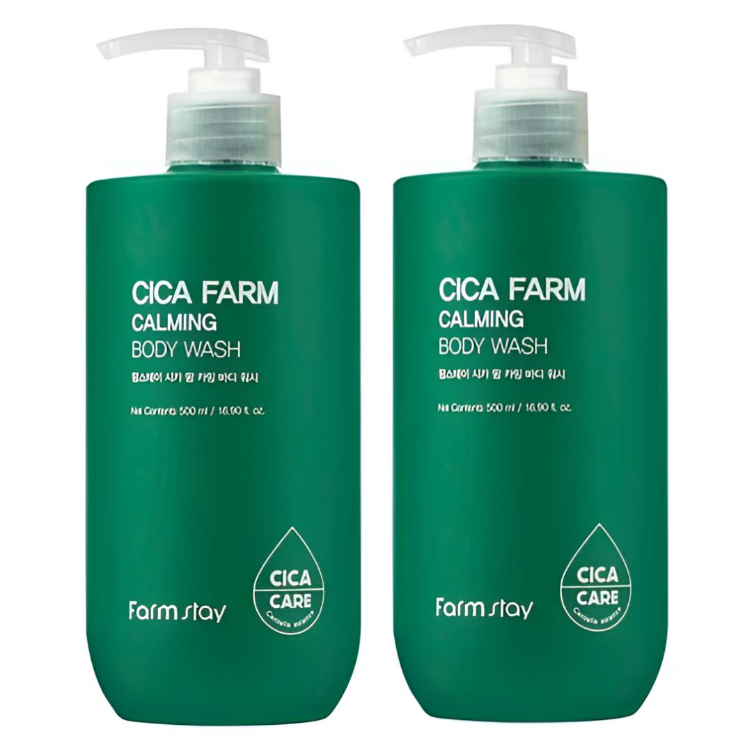 

Farmstay Cica Farm Успокаивающий гель для душа 500 мл 500ml X 2PCS