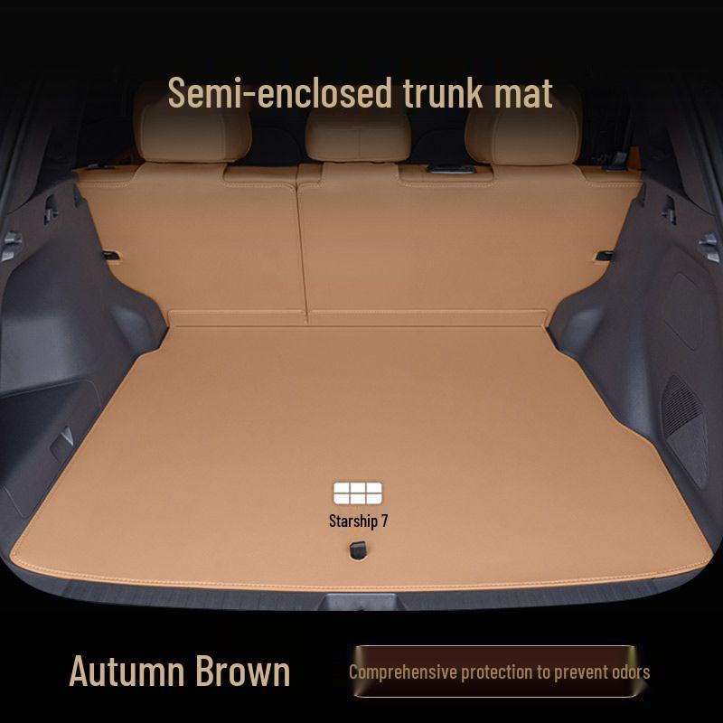 Galaxy Starship 7EM-i Trunk Mat: Full-Coverage Interior Modification Accessory