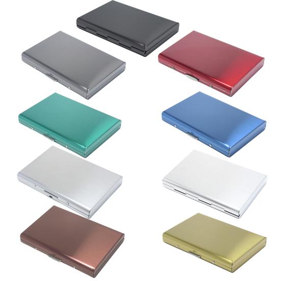 Credit Card Holder Smooth Surface Protective Lightweight RFID Blocking Credit Card Holder for Business Card