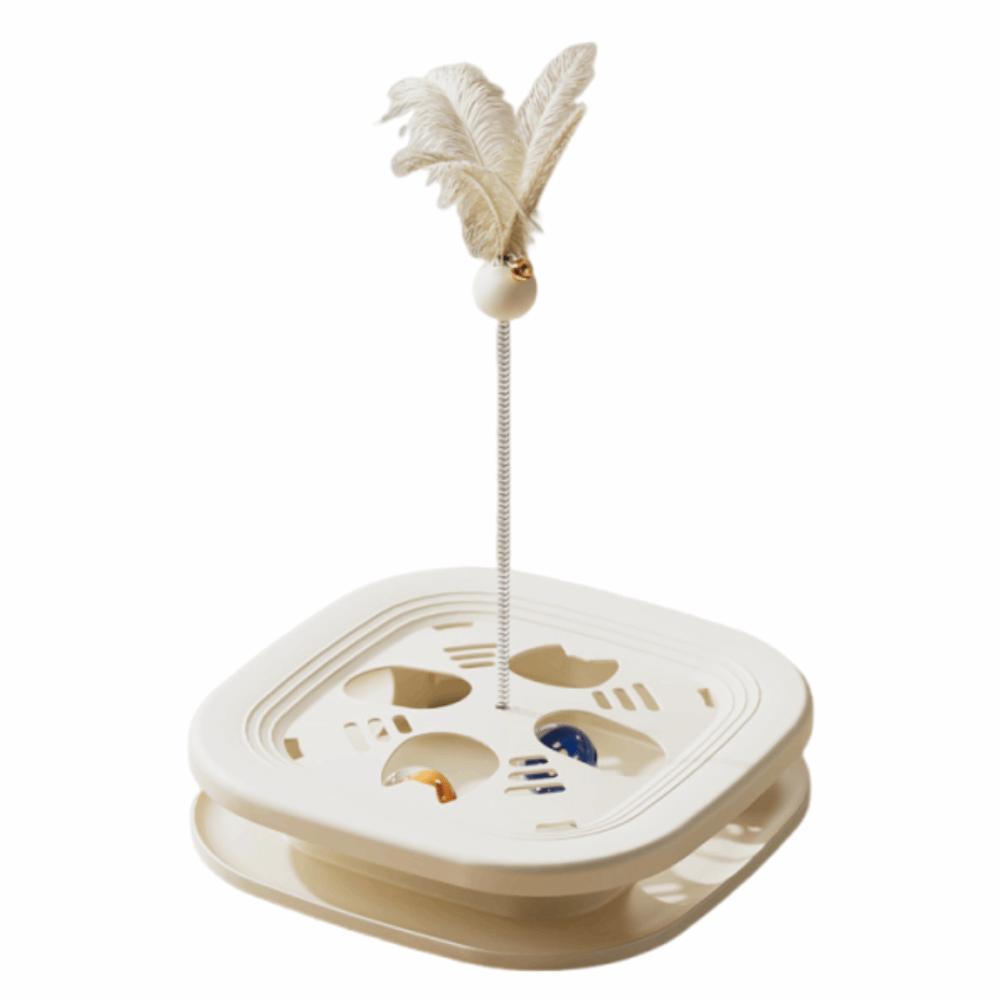 Creative Interactive Cat Puzzle Box Bell Maze Box Cat Teasing Box Cat Exercise Toy  Cat Supplies