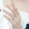 Copper Shape Irregular Geometric Ring Women Fashion Accessory Gift Decoration