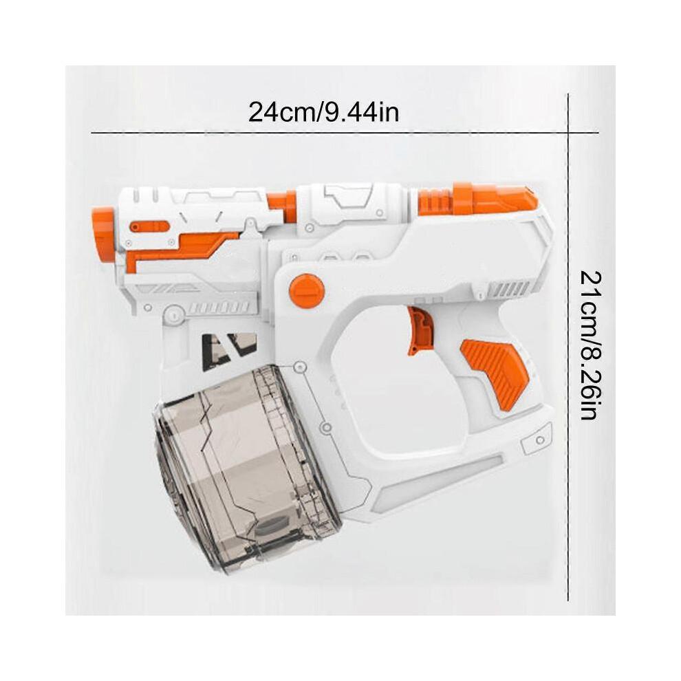 Electric Water Gun for Kids with Large Capacity Tank And Safe Abs Material - Battery Operated Blue Water Pistol Toy