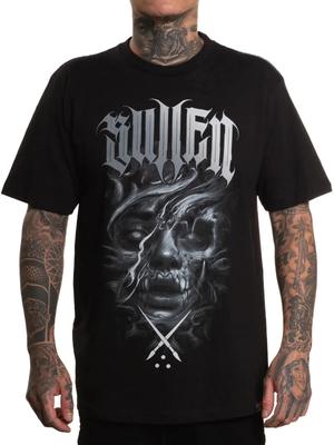 Sullen Men's El Pichie Muerte Short Sleeve Standard T-shirt Tattoo Style Tee