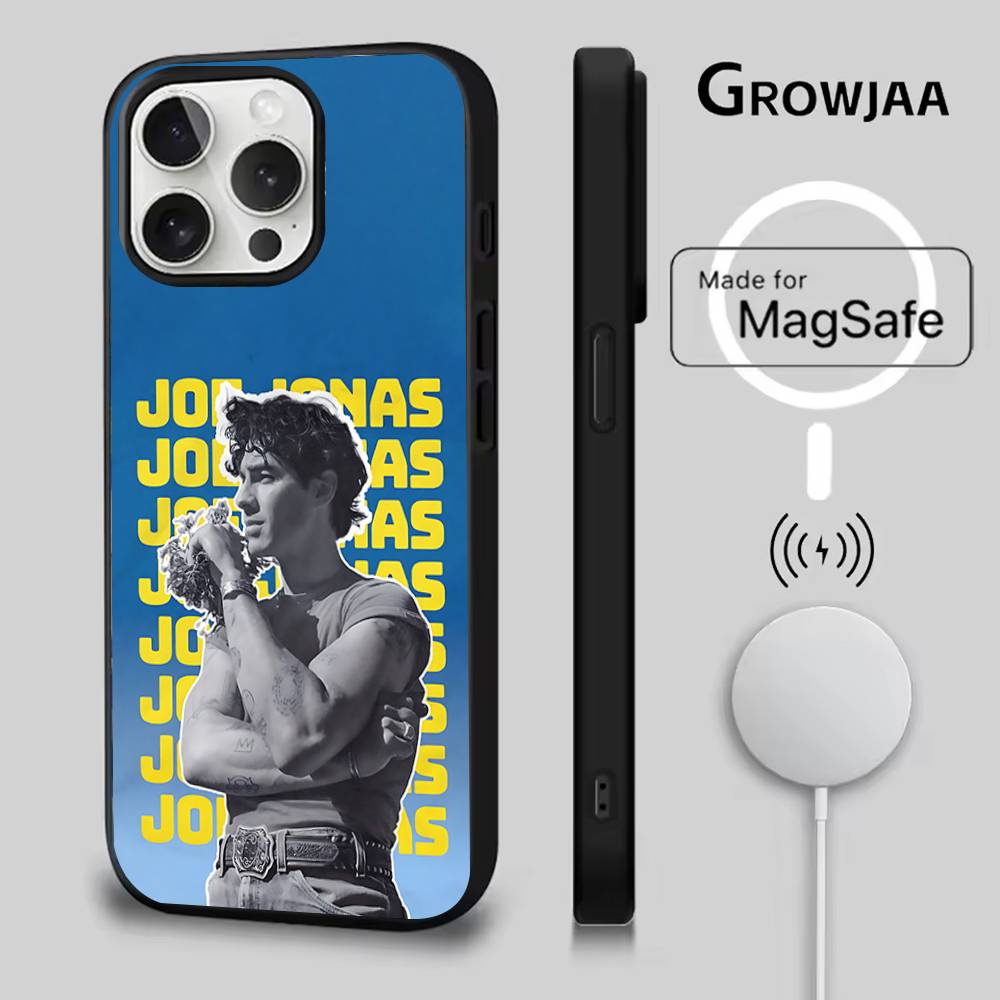 Singer Joe J-Jonas Phone Case For iPhone 16e,16,15,14,13,12,11,Plus,Pro,Max,Mini Magsafe Magnetic Wireless Charging iPhone11