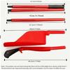 5pcs Portable Gutter Cleaning Tool Plastic Handle Leaf Cleaning Tools  Garden Tool