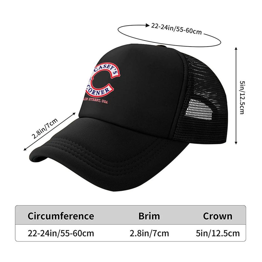 Caseys Corner Baseball Cap sun caps Beach Outing Trucker Cap Golf Cap Woman Mens