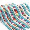 1 Strand Heart Shape Turquoise Beads Colorful Natural Stone Beads For Jewelry Making Spacer Beads DIY Bracelet Necklace Handmade