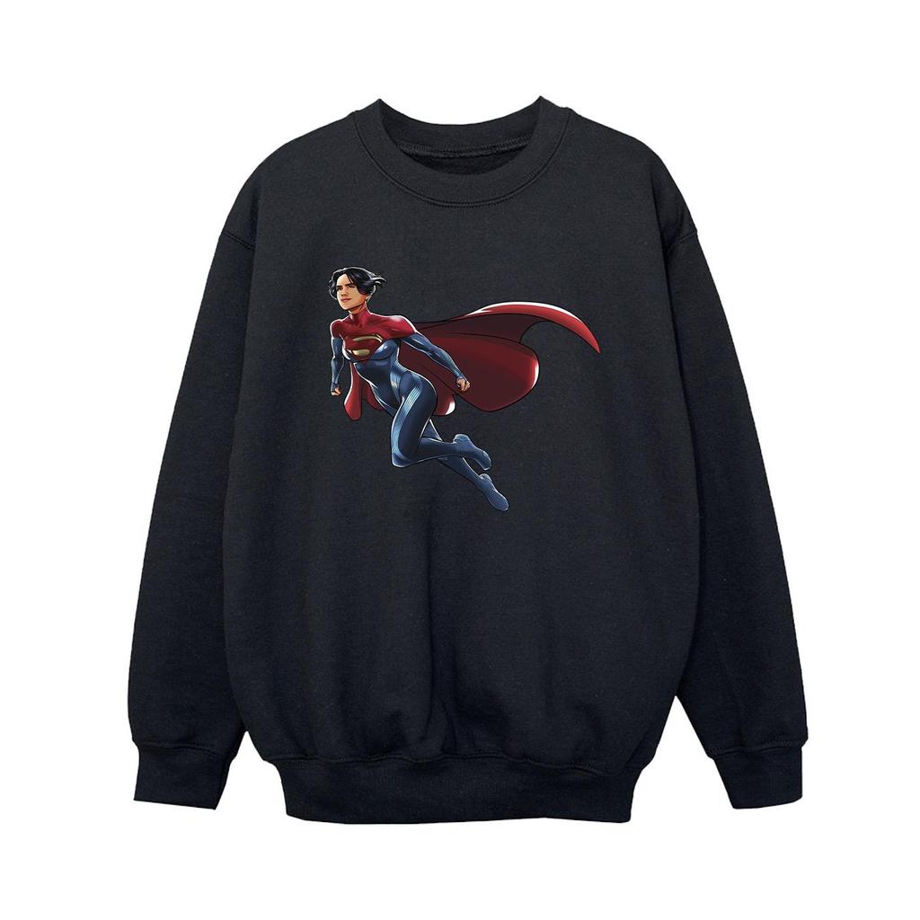 DC Comics Boys The Flash Supergirl Sweatshirt