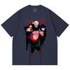 230 Gsm 100% Cotton Jujutsu Kaisen V12 Jujutsu High Print Unisex Heavy Cotton T Shirt