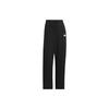 New Dance French Terry Joggers Knitted Sports Pants Women's Black JI9771