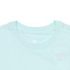 Nike Solid Color Large Logo Print Crew Neck T-Shirt Men Tops Light-Green BV0628-382