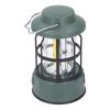 Campinglaterne Wiederaufladbar 3 Stufen IPX4 Wasserabweisend Retro Tragbar Zeltlampe für Notfälle