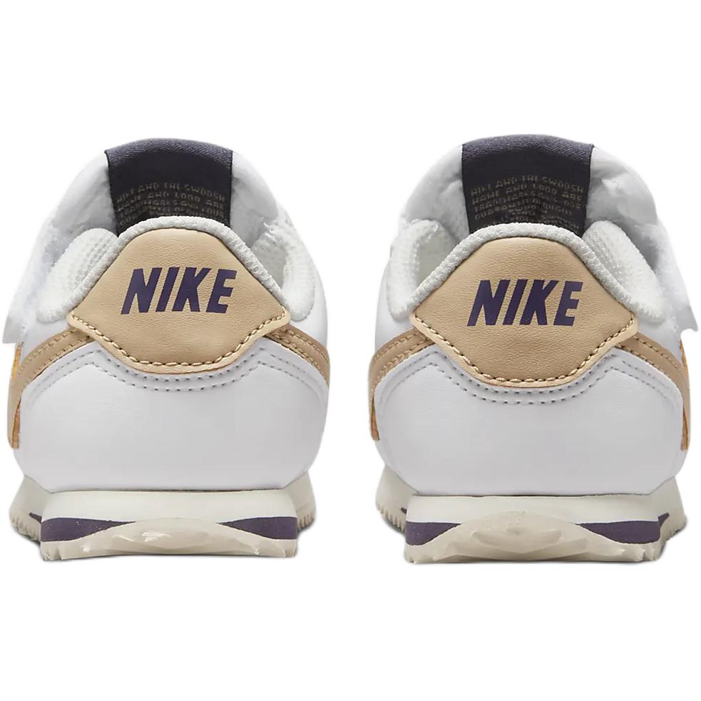 Nike Cortez Easy-On Comfortable Soft Non-Slip Durable Low-Top Walking Shoes Baby Shoes White Platinum DM0952-109