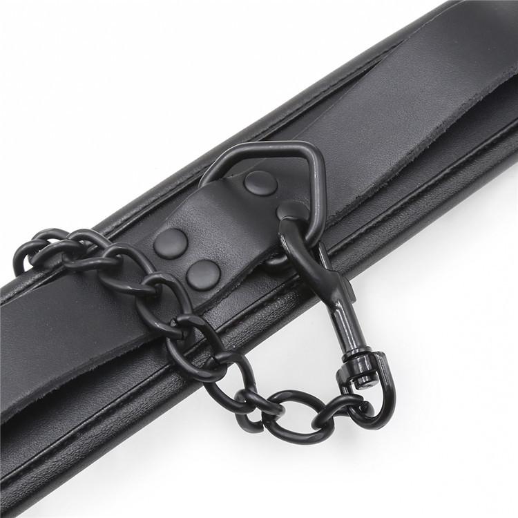 Top quality  bondage set handcuffs and ankle collar fetish slave sex toys bondage man woman sex games for couples.