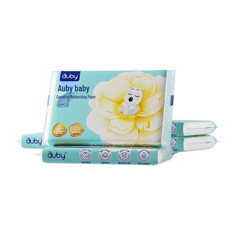 Auby Cloud Soft Baby Facial Tissues