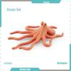 Marine Animal Model Set: Shark, Turtle, Dolphin, Whale, Penguin, Crab, and Seabed Creatures
