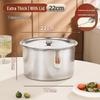 Qiwei 304 Stainless Steel Mixing Bowl with Lid