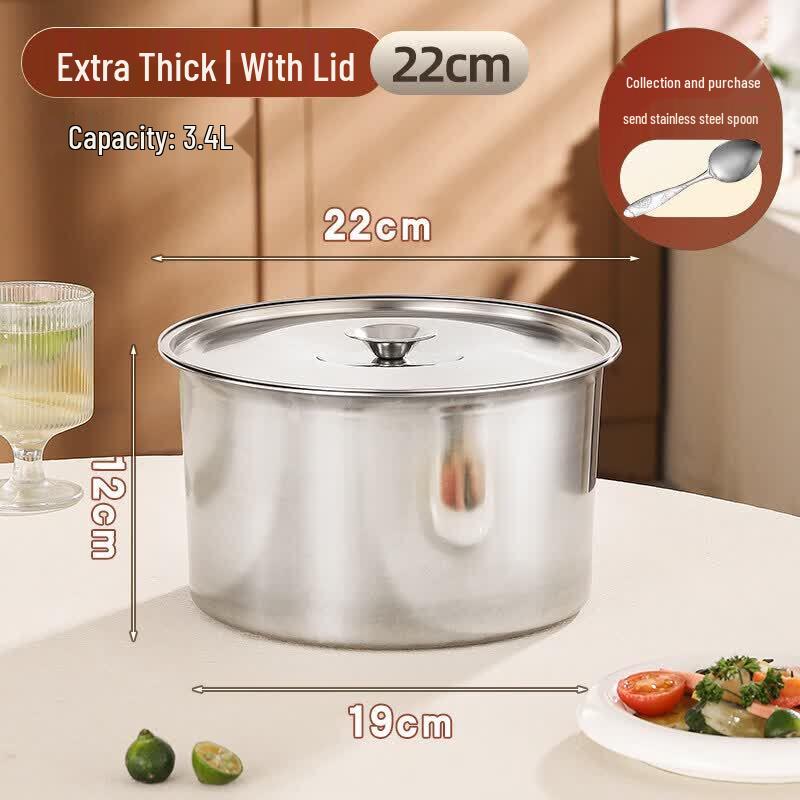 Смесительная миска Qiwei из нержавеющей стали 304 с крышкой