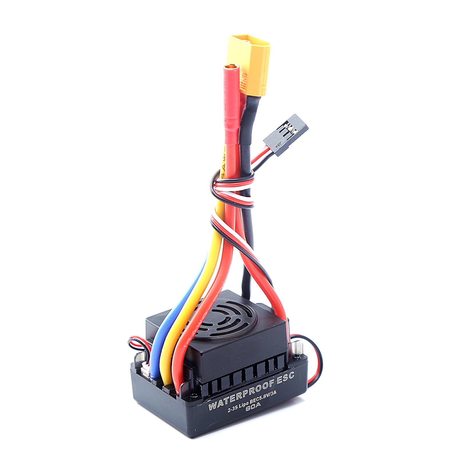 60A Geborstelde ESC, Elektronische Snelheidsregelaar voor