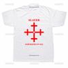 Fashion Slayers Metal  T Shirt God Hates Us All Unisex Men Women T Shirt Short Sleeve Cotton T-shirt Graphic T Shirts