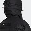 Adidas X Stella McCartney Puffer Jackets Women's Black Hooded Thickened Other HI6082