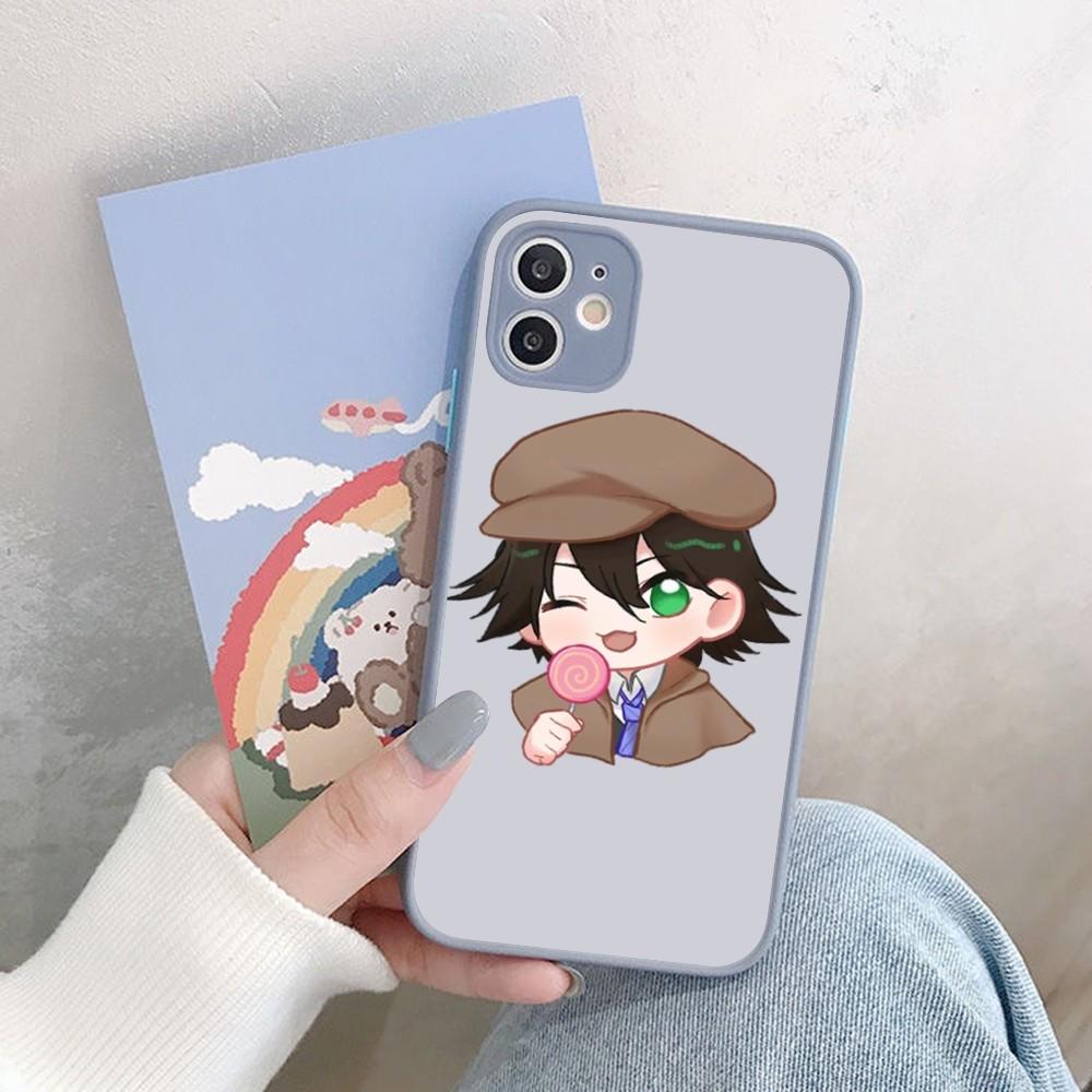 Anime Bungou Stray Dogs Phone Case for iPhone 14 11 12 13 Mini Pro Max 8 7 Plus X XR XS MAX Translucent Matte Cover