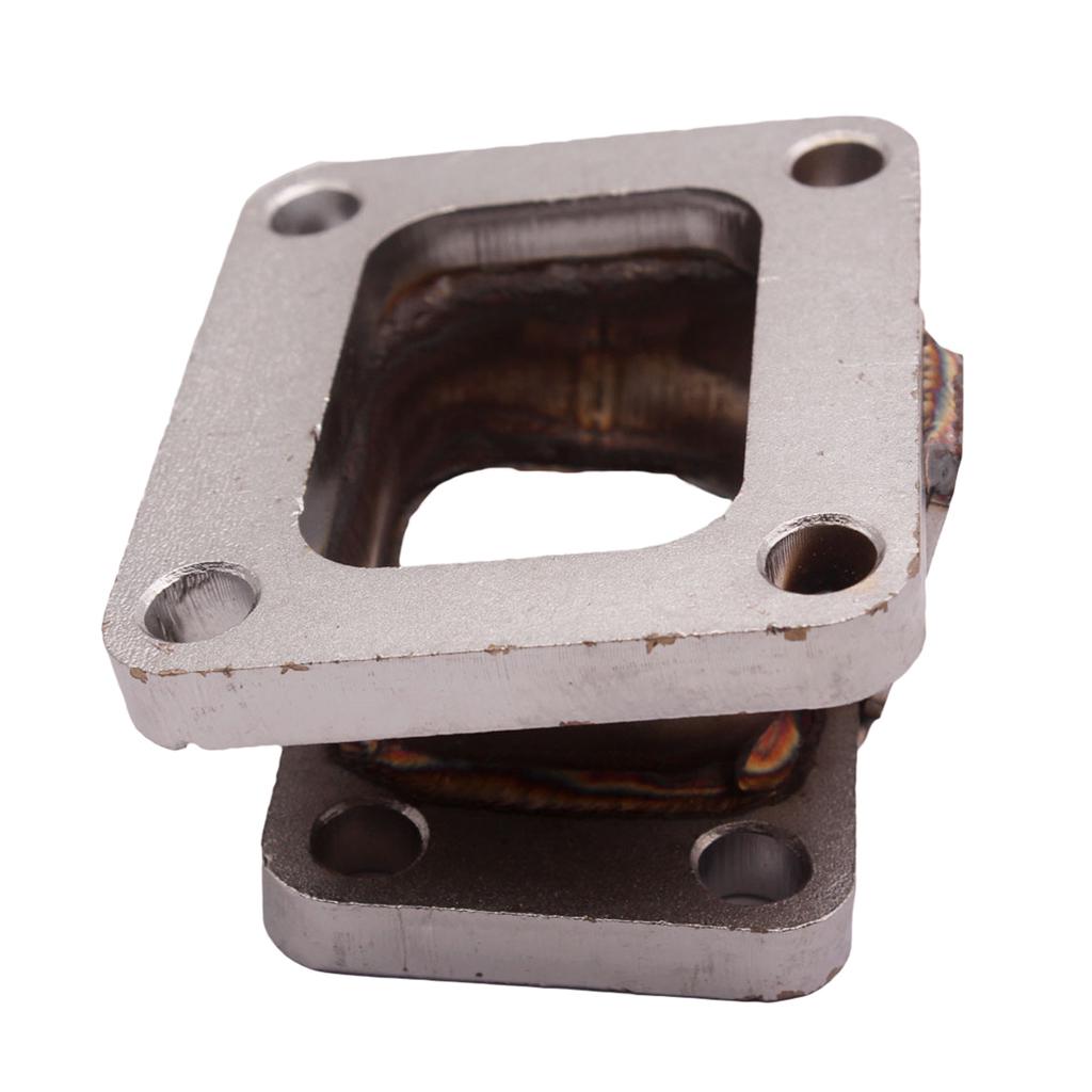 Turbo Exhaust Manifold Adapter Flange Cast Iron T3 to T4 Conversion Fitting for Car or Truck Turbo Installation