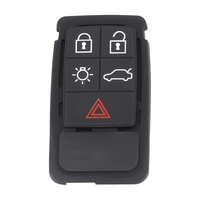 5-Tasten-Gummi-Fernbedienung Autoschlüsselanhänger Fall Pad für Volvo XC60 XC70 V70 S60 S80
