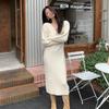 Autumn and winter new women's clothing fashion high-end design temperament slim retro age-reducing black dress