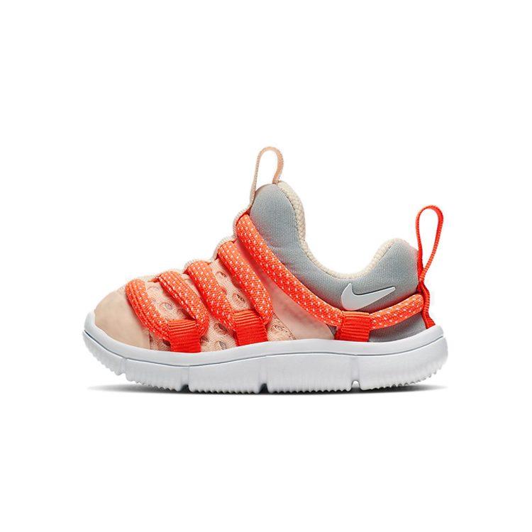 Nike Novice BR Lightweight Low top Toddler Shoes Gray Orange Infant And Toddler CK0245-861