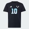 adidas Kids' Messi Short Sleeve Football T-Shirt