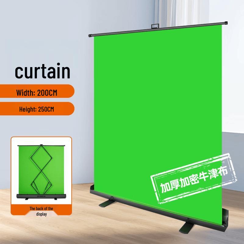 OLOEY Premium Portable Chroma Key Green Screen