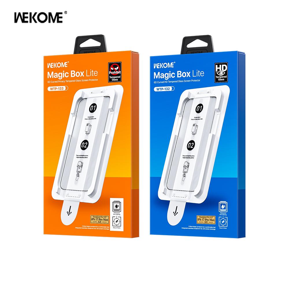 WEKOME 6D curved anti-peep tempered film is suitable for iPhone16 14 15 13 17ProMax 14Pro (1PCS)