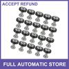 20pcs M6 Fender Bumper Washer Bolt Nuts Kit Fastener for Motorcycle Car