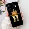 Phone Case For Tecno Camon 30 4G 5G 30S Pro 30pro 30 Premier Cover Soft Silicone Funda Matte TPU Capa Initial Letters Pattern